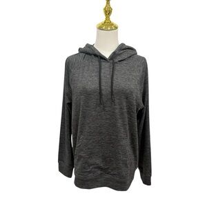 Barefoot Dreams Malibu Collection® Butterchic Hoodie Heathered Carbon NWT $98